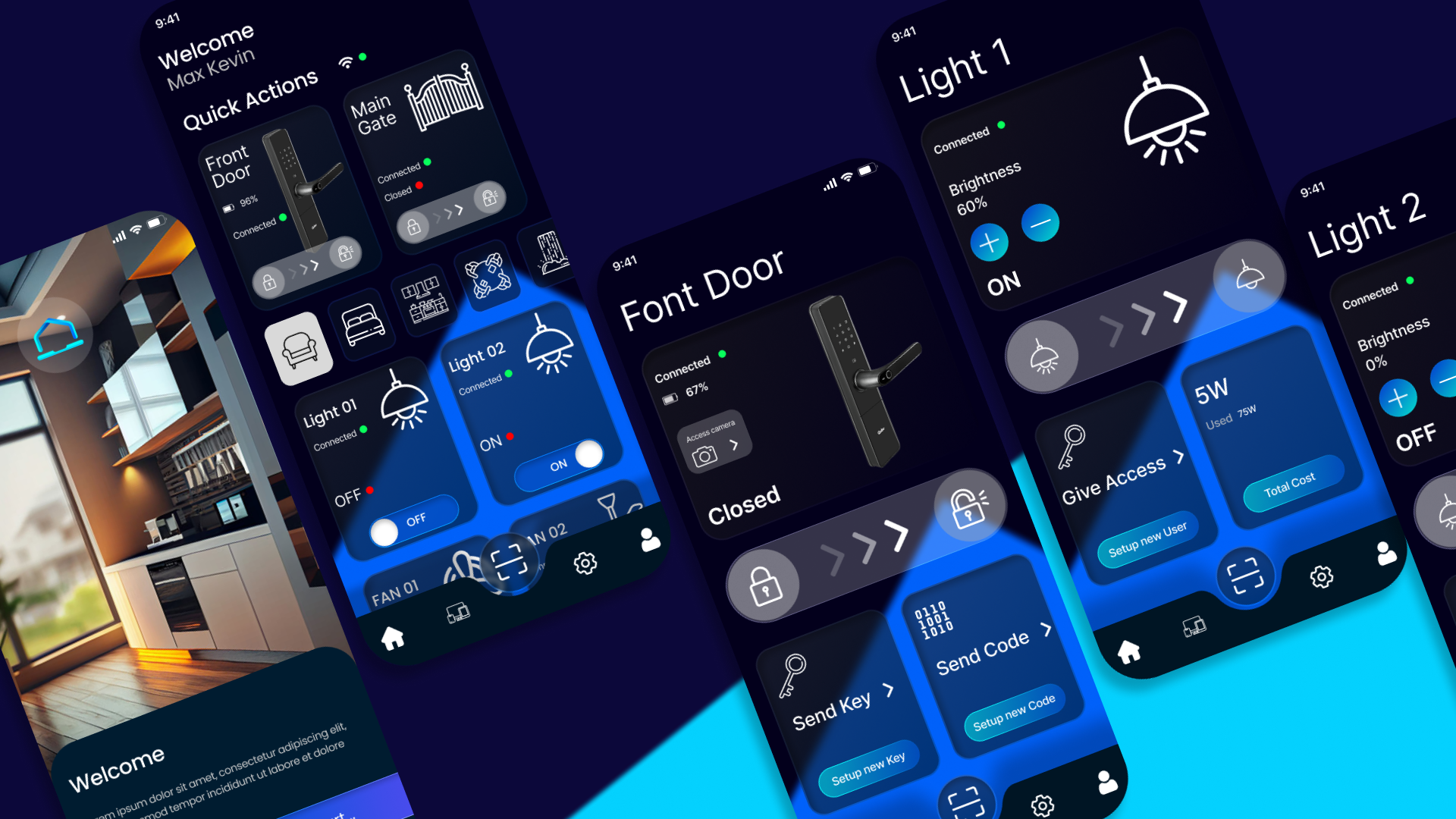 Smart Home Controller Interface